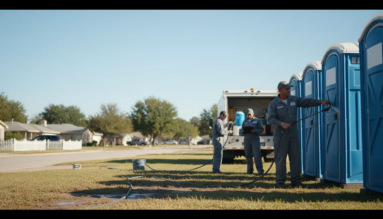 Long-Term Portable Toilet Rental in Ellettsville, IN near me